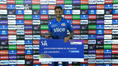 M18: RCB vs MI – Punch Super Striker Of The Match – Suryakumar Yadav