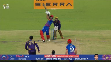 IPL 2026 M70: KKR vs DC - Axar Patel Six