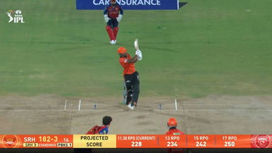IPL 2026 M49: SRH vs PBKS - Nitish Kumar Reddy Six