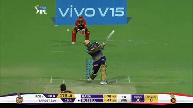 M35: KKR vs RCB – Andre Russell Six