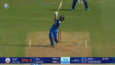 IND vs AFG 2026, 2nd ODI: Ishan Kishan Six