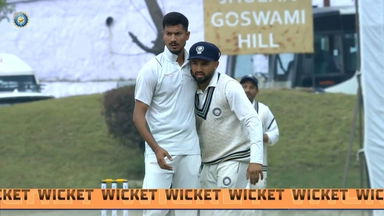 Ranji Trophy 2023/24, Uttarakhand vs Baroda: Baroda 2nd Innings Fall of Wickets