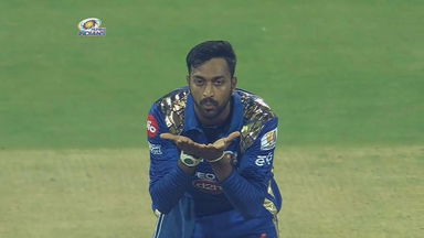 M7: MI vs KKR  – Krunal Pandya's 3-wicket haul