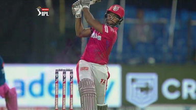 M09: RR vs KXIP – Nicholas Pooran Six