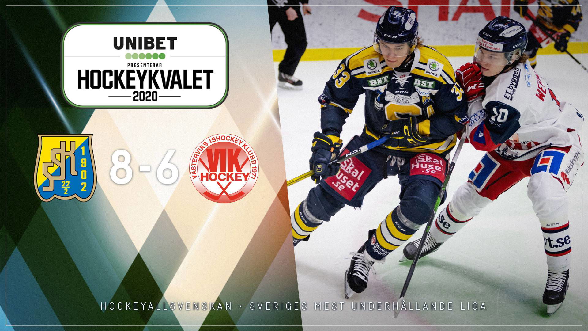 2020-03-11 Södertälje - Västervik 8-6