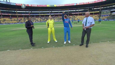 IND vs AUS 2017, 4th ODI: Toss