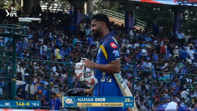 IPL 2026 M08: DC vs MI - Naman Dhir Wicket