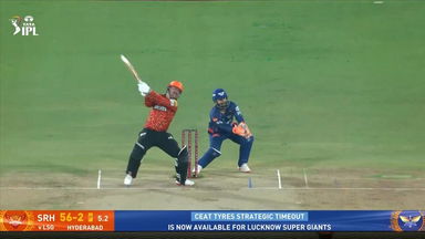 IPL 2025 M07: SRH vs LSG - Travis Head Six
