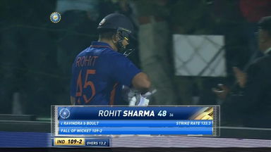 IND vs NZ 2021, 1ST T20I : Rohit Sharma Wicket