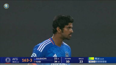 Washington Sundar shines with 3/18