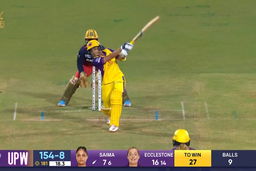 Six: Match 9, Royal Challengers Bengaluru vs UP Warriorz, WPL 2025: Saima Thakor Six