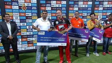 M19: RCB vs DD – TATA Nexon Super Striker of the Match – AB de Villiers
