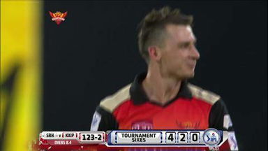 M39: SRH vs KXIP –  Manan Vohra Six