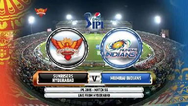 IPL 2015 M56: SRH vs MI – Match Highlights