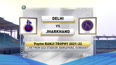 Ranji Trophy 2021-22, Delhi v Jharkhand, Day 1: Match Highlights