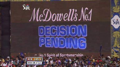 M40: RR vs RCB – Moises Henriques Wicket