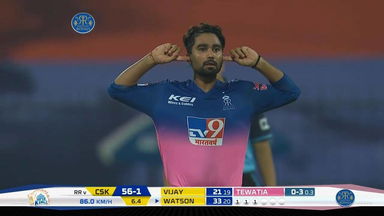 M04: RR vs CSK – Fall of Wickets