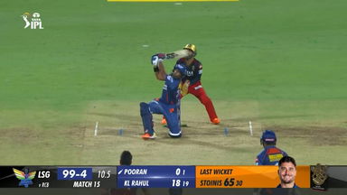 M15: RCB vs LSG – Nicholas Pooran Six