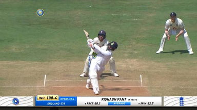 IND vs ENG 2021, 1st Test, Day 3: Rishabh Pant Six