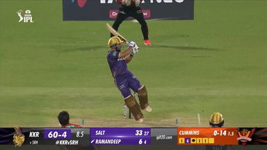 M03: KKR vs SRH – Ramandeep Singh Six
