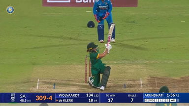 IND-W vs SA-W 2024, 2nd ODI: Nadine de Klerk Six
