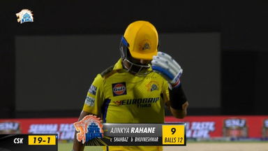 M46: CSK vs SRH – Ajinkya Rahane Wicket