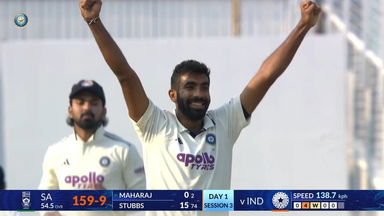 IND vs SA 2025, 1st Test: Keshav Maharaj Wicket