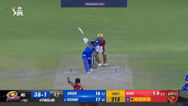 M46: PBKS vs MI – Ishan Kishan Six