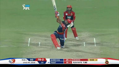 M45: DD vs RCB – Rishabh Pant Six