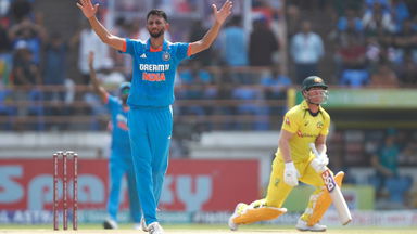 Crucial Breakthrough: Prasidh Krishna removes Warner to break 78-run opening stand