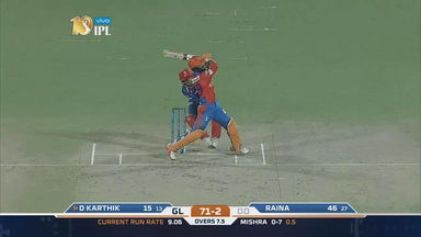 M42: DD vs GL – Dinesh Karthik Six