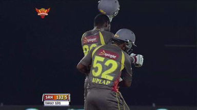 M72: SRH vs KKR  – Darren Sammy Six