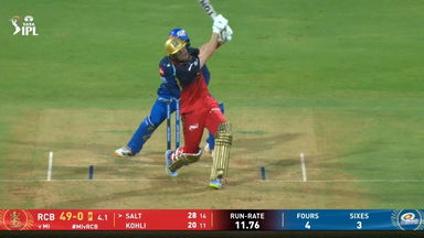 IPL 2026 M20: MI vs RCB -  Phil Salt Six