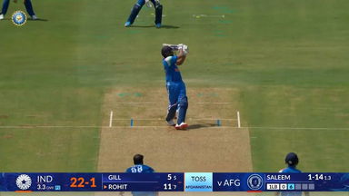 IND vs AFG 2026, 2nd ODI: Rohit Sharma Six
