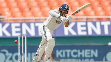 Washington Sundar further propels Team India with 52*(68)