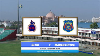 Vijay Hazare Trophy 2020-21, Delhi vs Maharashtra: Match Highlights