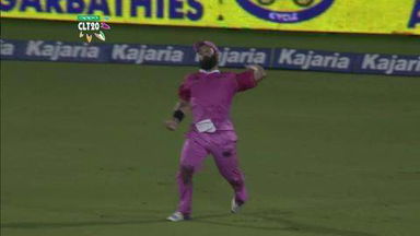 CLT20 2014 Q1: NK vs SE  –   Fall Of Wickets