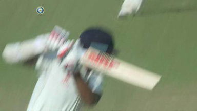 1ST TEST: IND vs SA – Shikhar Dhawan Wicket