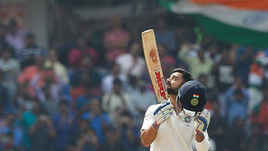 Watch King Kohli's double hundred mastery