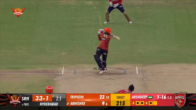 M69: SRH vs PBKS – Abhishek Sharma Six