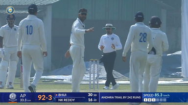 Ranji Trophy 2025-26 QF3, Bengal vs Andhra: Andhra Pradesh 2nd Innings Fall of Wickets