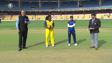 Senior Women's T20 Trophy2022 PQF1 : Madhya Pradesh vs Tamil Nadu: Toss