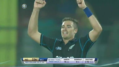 IND vs NZ 2016, 2nd ODI: Tim Southee's 3/52