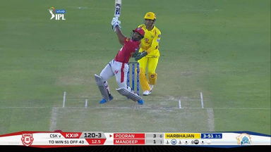 M55: KXIP vs CSK – Nicholas Pooran Six