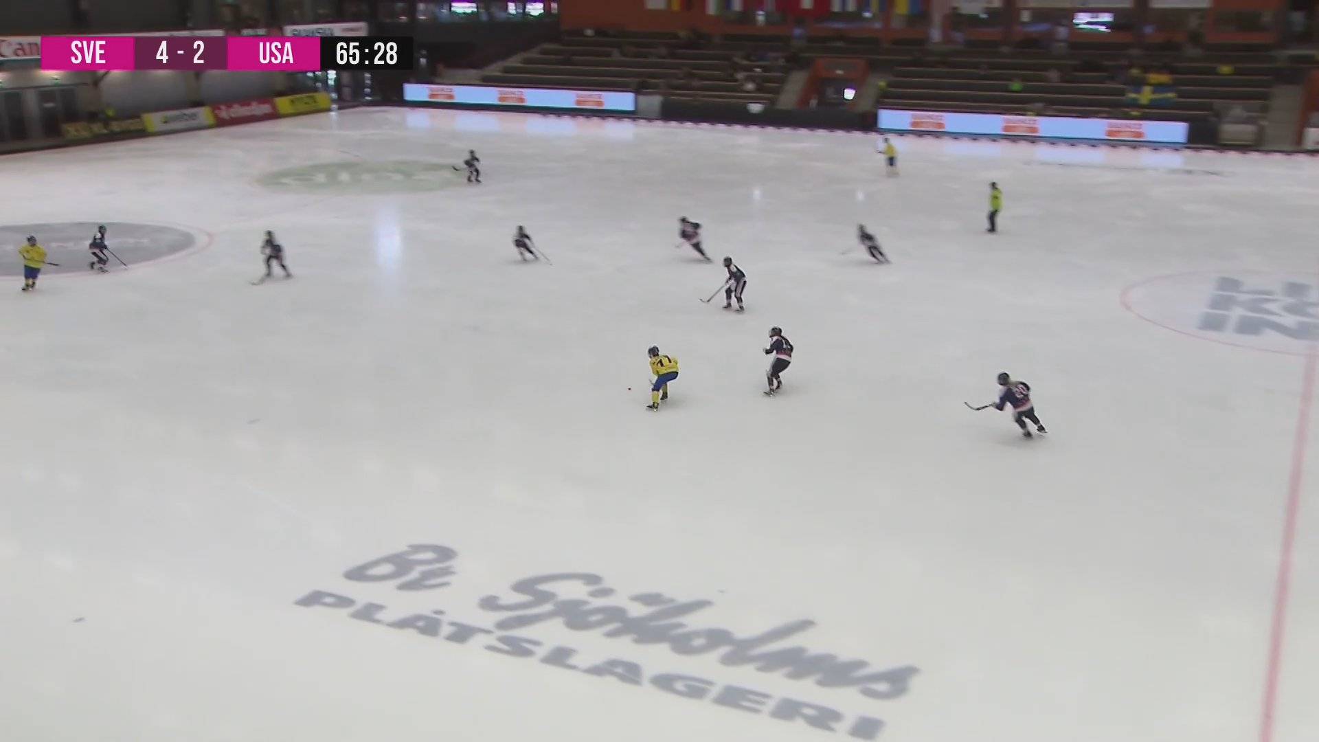 Highlights:  Sverige - USA(damer)