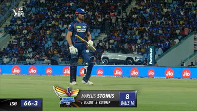 M26: LSG vs DC – Marcus Stoinis Wicket