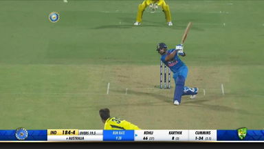 IND vs AUS 2019, 2nd T20I: Virat Kohli Six