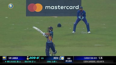 IND vs SL 2023, 2ND ODI: Dunith Wellalage  Six