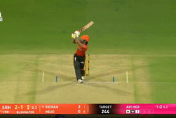 IPL 2026 Eliminator: SRH vs RR - Ishan Kishan Six