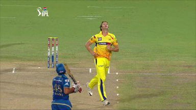 M76: CSK vs MI – Rohit Sharma Wicket